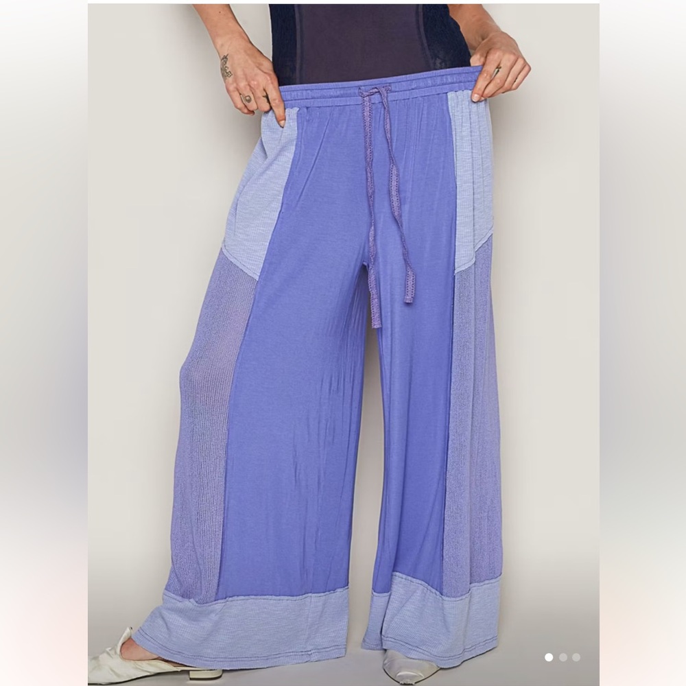 S NWOT POL Women's Purple Wide-Leg Pants